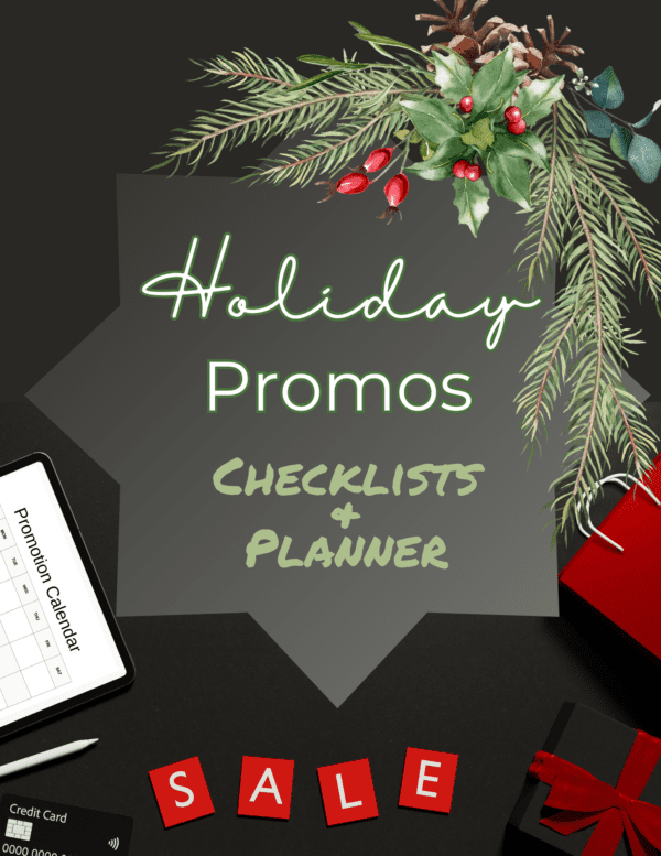 Holiday promos checklist and planner