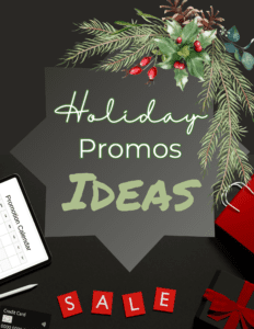 Holiday promos ideas